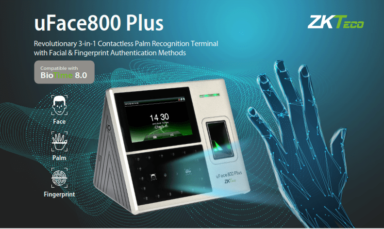 ZKTeco uFace 800 Plus